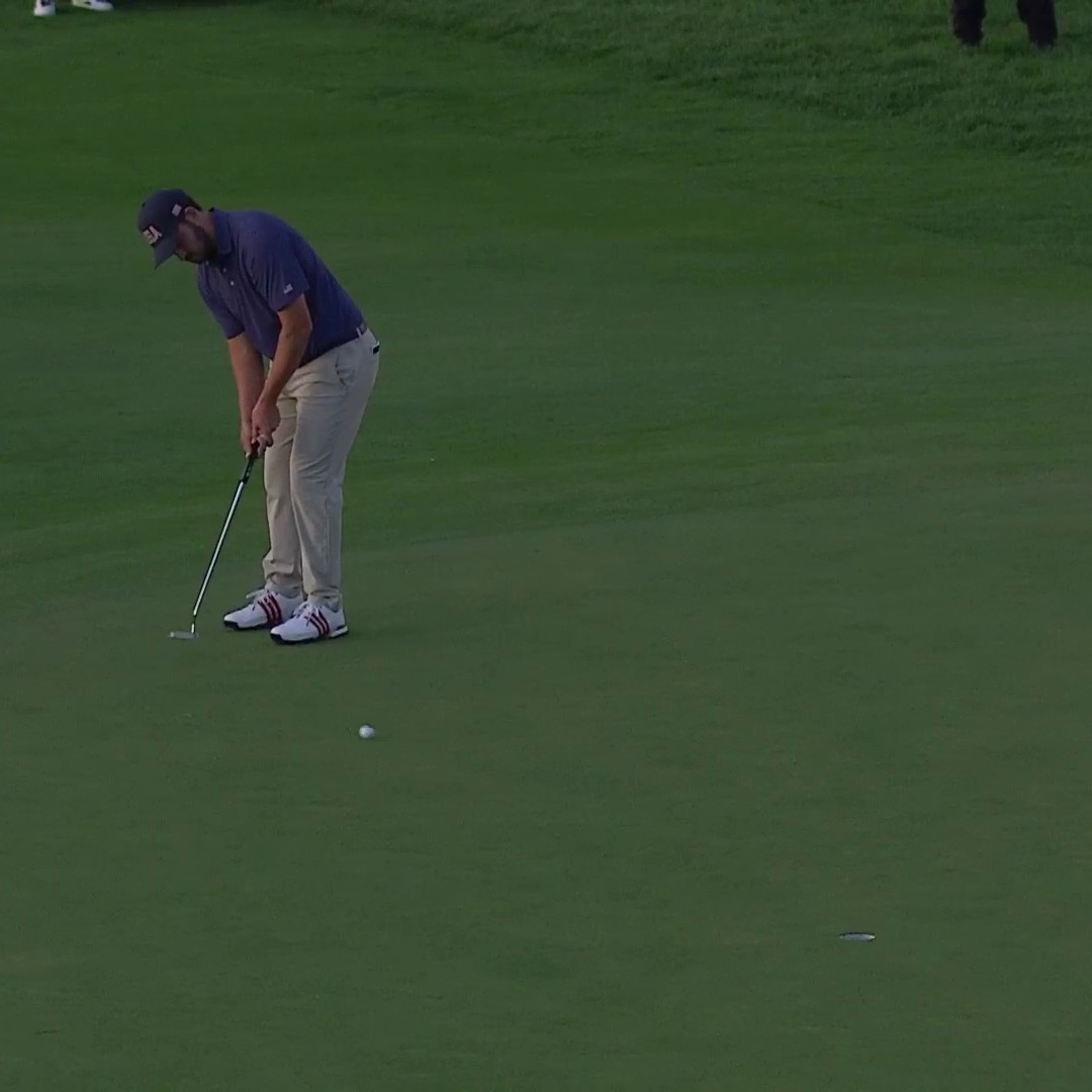 CANTLAY FOR WIN ON 18. BANG. 🥶🧊