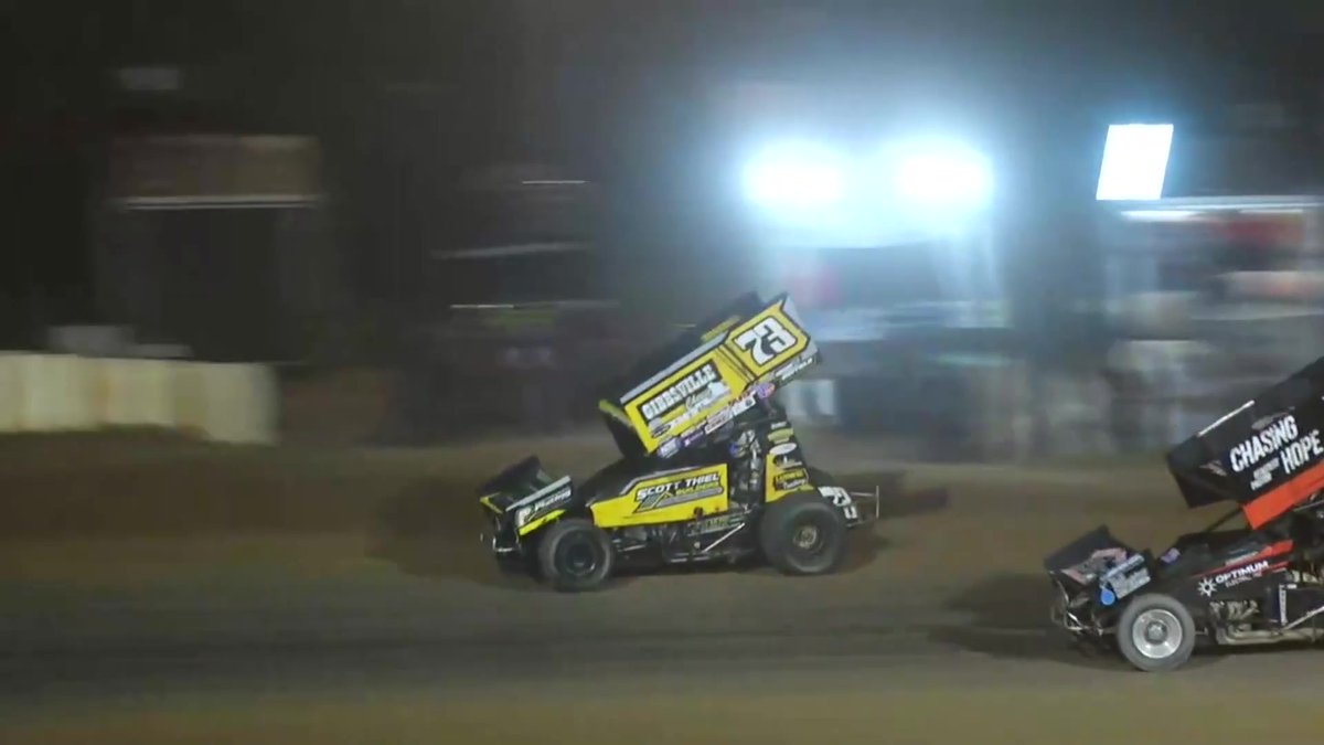🏁 Scotty Thiel wins at The Plymouth Dirt Track, and for the first time in his career, he is an IRA Sprints Champion!! #IRASprints