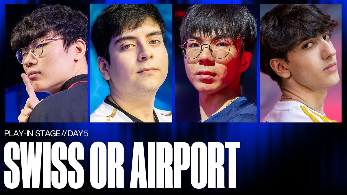 ONE LAST CHANCE. It's the final day of Play-Ins, and two teams will punch their ticket to the #Worlds2024 Swiss Stage...and two will have to go home. ⚔ paiN Gaming vs RAINBOW7 EQUIPO NO TAN CHICO ⚔ @psgtalonlol vs 100 Thieves League of Legends