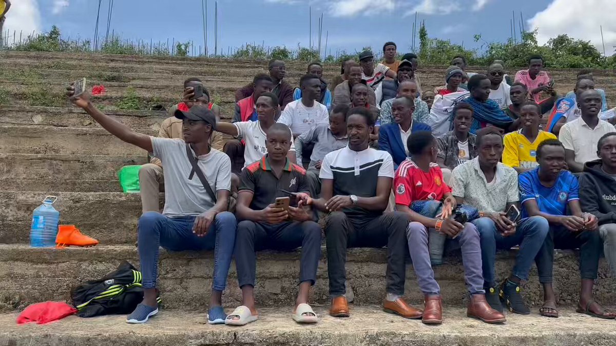 I am seated at the 332 Million Bomet Stadium