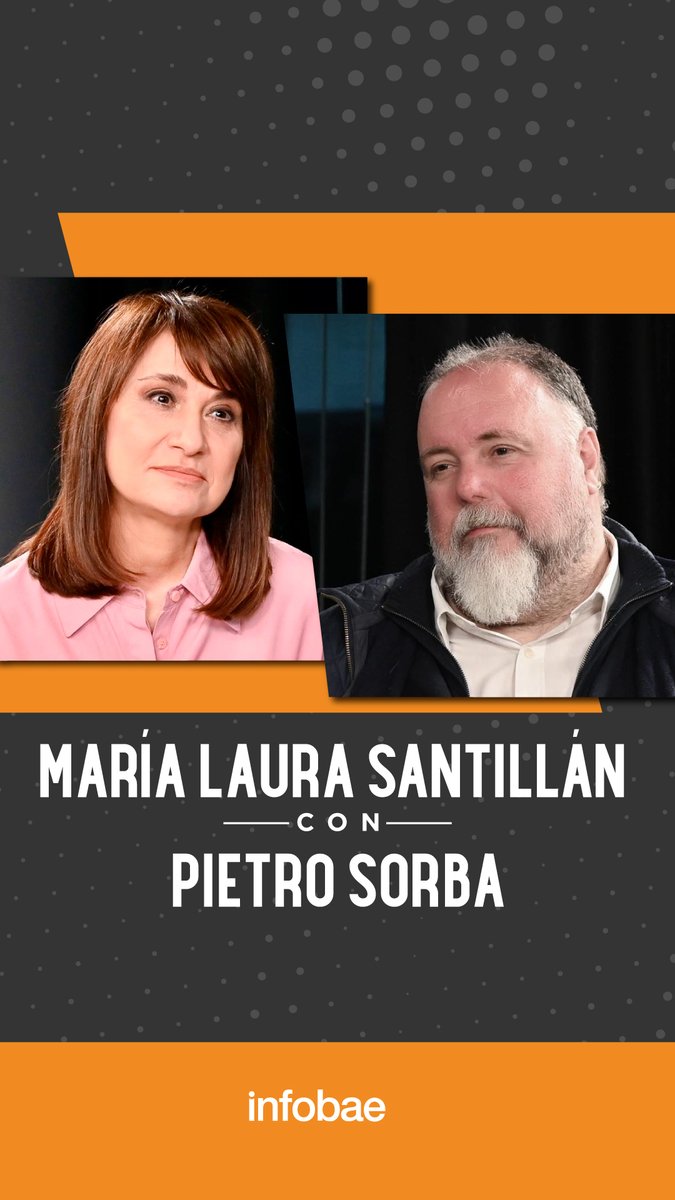 María Laura Santillán con Pietro Sorba: "En Argentina hay muchas más oportunidades que en Italia. Acá los jóvenes progresan". 📲 Mirá la entrevista completa de María Laura Santillán acá