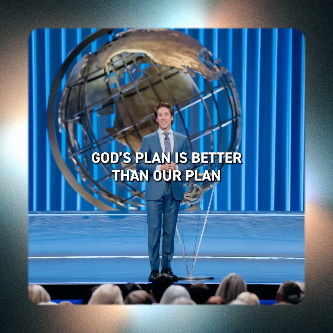 It’s easy to get discouraged because things haven’t turned out the way we planned. But the Scripture says, “God’s ways are not our ways. They are higher and better than our ways.” If you’re going to stay in peace, you have to let go of what you had in mind. Tune into Joel’s message today, "Peace with the Plan"!