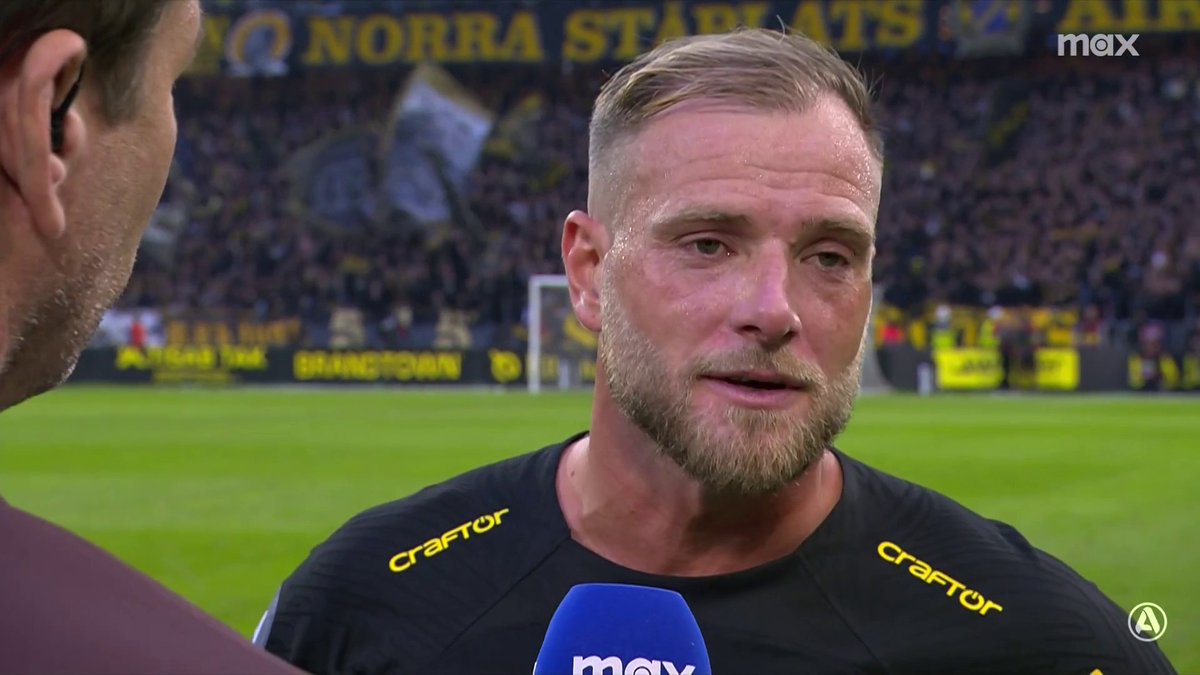 "Jag blir känslosam. Jag har kämpat hårt." John Guidetti efter att ha avgjort derbyt mot Hammarby. 🎙️ 📲 Se höjdpunkterna på Max