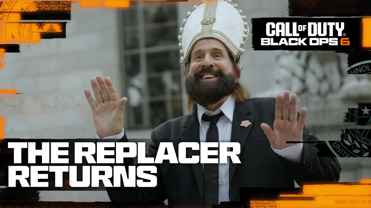 The legend returns. He replaces you, so you can go kick ass in Call of Duty: #BlackOps6 - and he’s been verrry busy this year.