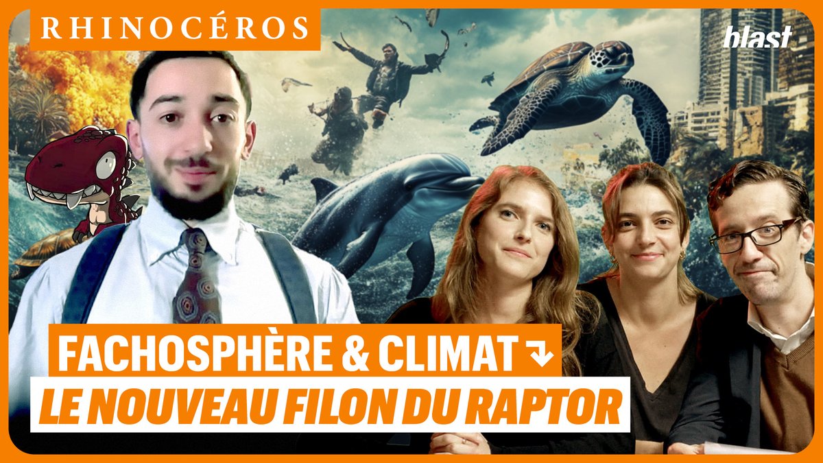 Fachosphère et climat : le nouveau filon du Raptor ➡️ Le Raptor promet d’anéantir "l’arnaque climatiste", alors, avec Paloma Moritz, @UsulduFutur et Lumi, on s'est demandé : est-ce qu’il a bien anéanti l’arnaque ou est ce que c’est lui l’arnaque ?