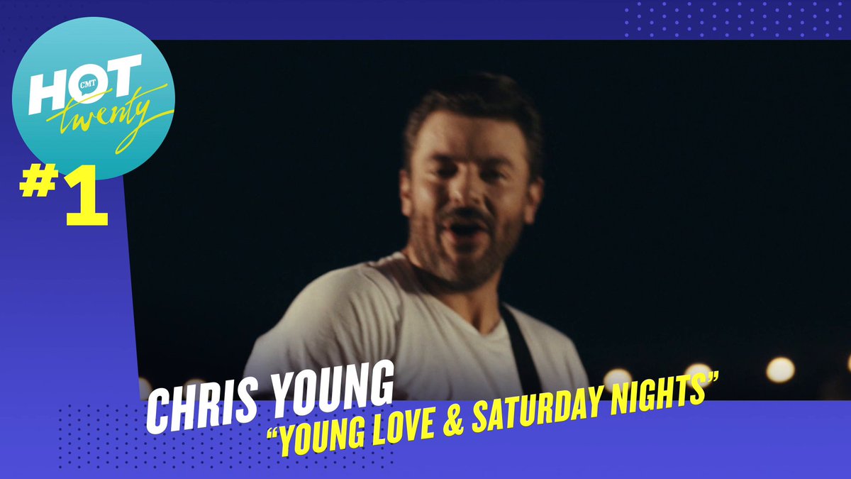 Here’s to old trucks, young love, Saturday nights 🎵 , and @chrisyoungmusic for taking the number #1 title with “Young Love &amp; Saturday nights”!