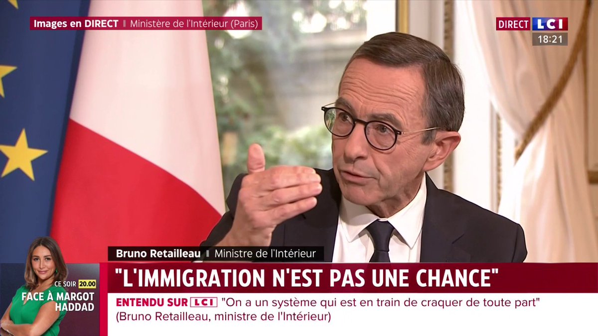 L’immigration n’est pas une chance, ni pour les migrants qu’on ne peut pas accueillir décemment, ni pour les Français.