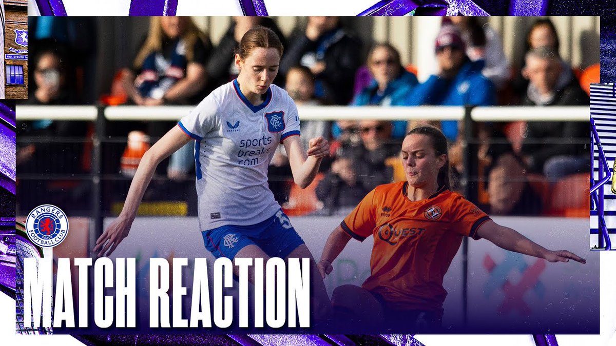 🎙️ May Cruft spoke to RangersTV after the 15-year-old made her competitive debut in this afternoon's victory against Dundee United | #SkySportsCup