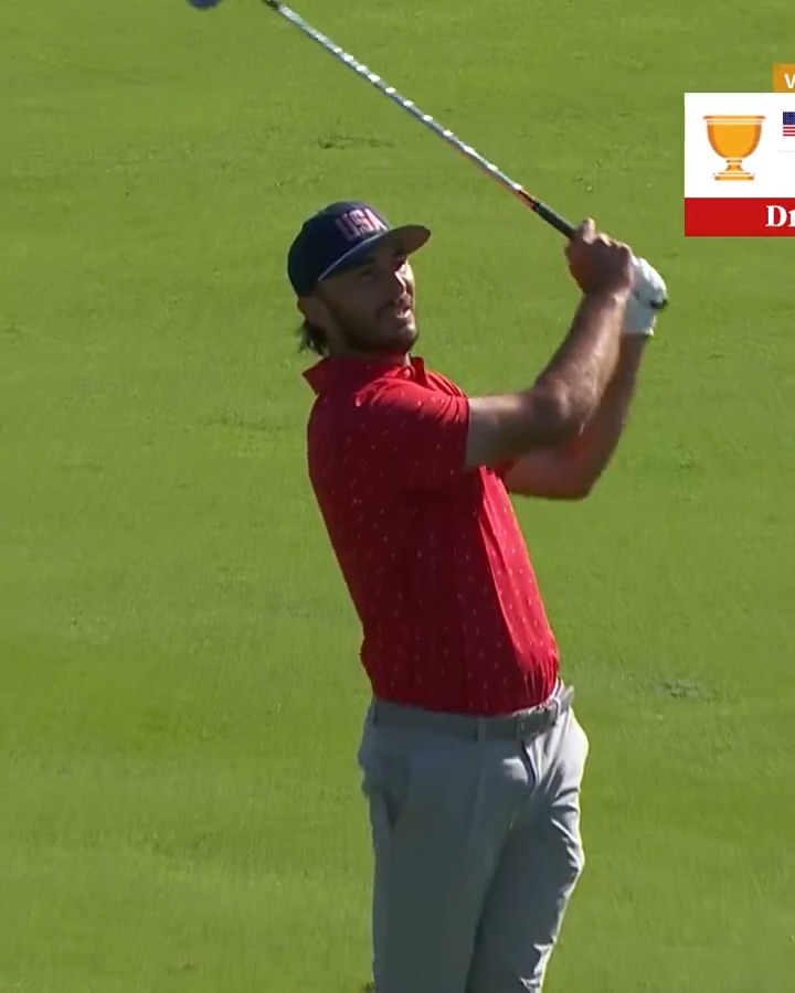 Max Homa holing out for eagle and just not reacting at all is pretty sick