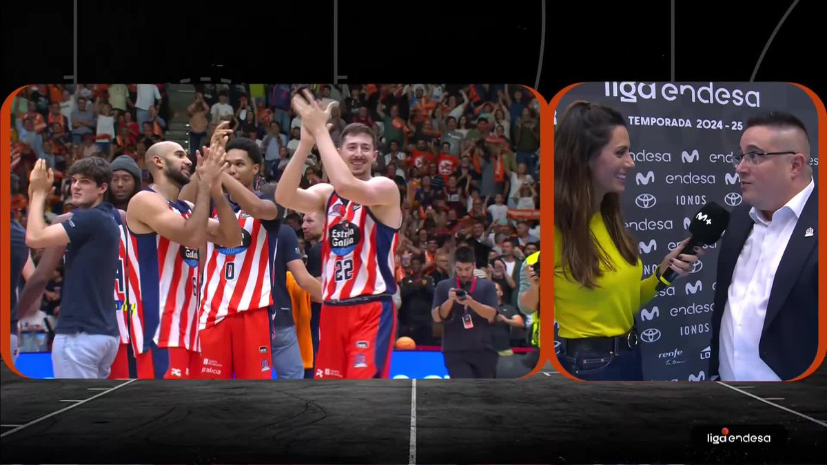 🧡 "Esta ciudad tenía muchas ganas de baloncesto. Ojalá esto se repita 16 veces más". Diego Epifanio se emociona en la loca victoria que ha conseguido Leyma Basquet Coruña 🍊 en su debut en #LigaEndesa 📺 Movistar Plus | #ConectaConTuPasion
