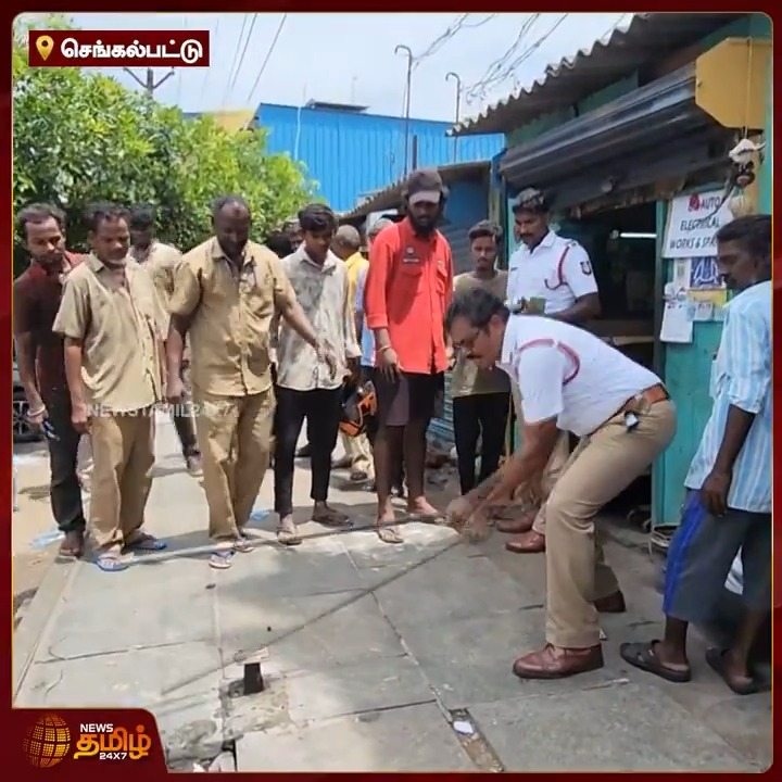 Great initiative by Tamil Nadu Police of removing encroachments and obstacles on footpaths. Hoping other traffic police in India take inspiration from them helping pedestrians with safe spaces to walk on. #FreeOurFootpaths Walking Project