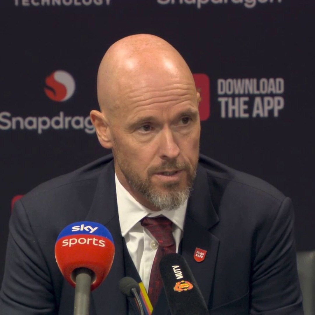 "I'm not thinking about the sack" 👀 Erik ten Hag is confident that he will continue to be the manager of Manchester United 🔴