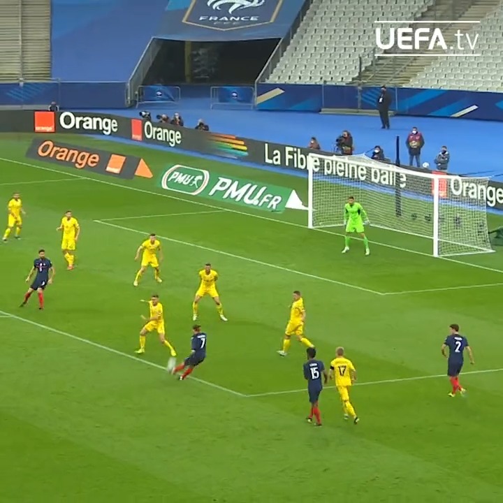 Ce but de Grizou contre l’Ukraine. 🥵 🎥 @EURO2024