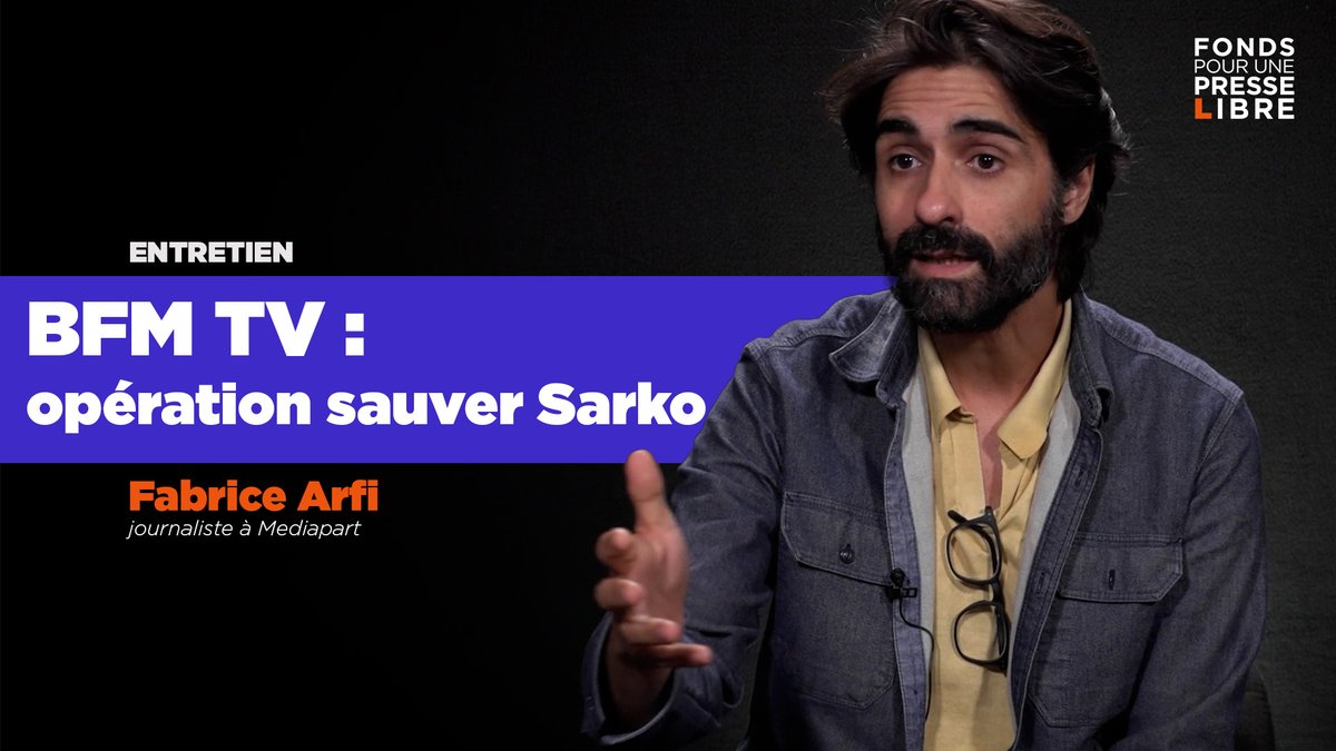🗣️ Fabrice Arfi est journaliste à Mediapart, il a révélé la manière dont BFMTV a mis en scène la fausse rétractation de Z. Takieddine dans le seul but de protéger N. Sarkozy. ➡️ Soutenez le Fonds pour une Presse Libre sur :