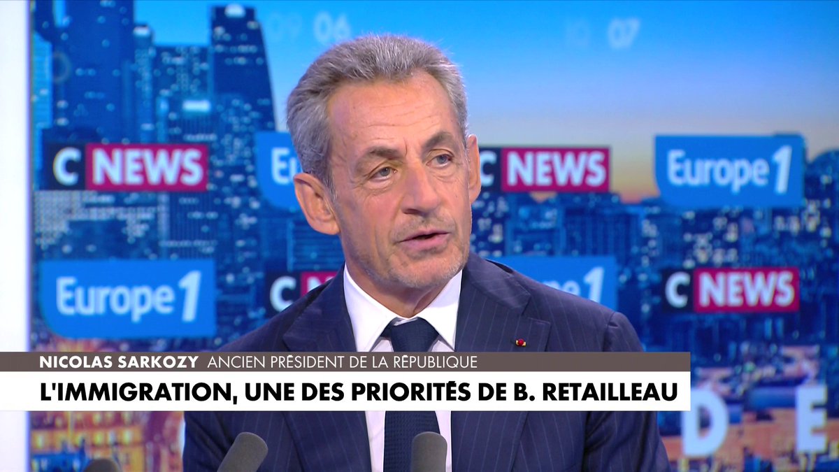 Nicolas Sarkozy devrait être en prison mais il est à la télé en train de débiter des âneries de facho sur la chaîne de son copain facho. Pauvre France.