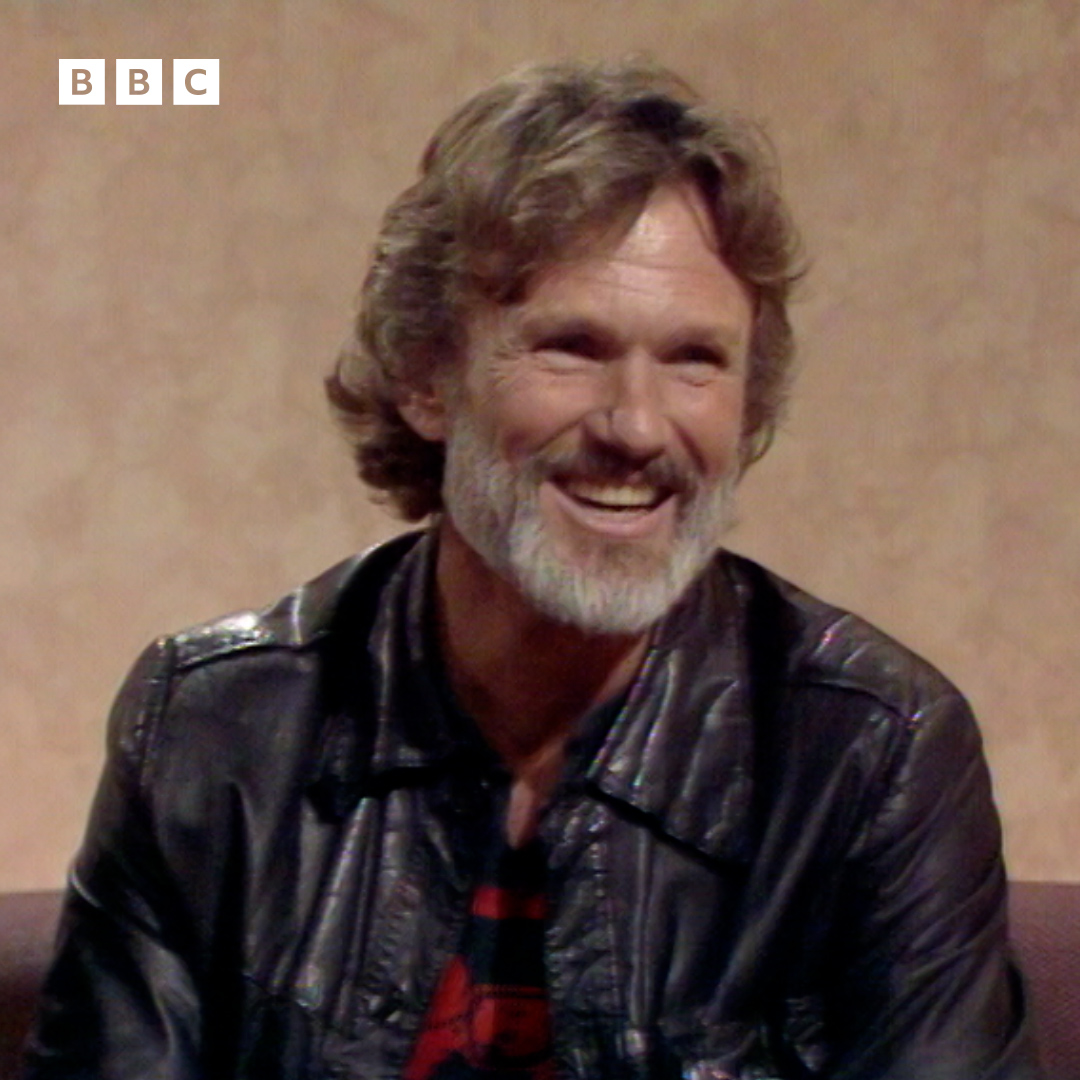 Kris Kristofferson has died, aged 88. In 1987, he appeared on Wogan alongside Johnny Cash and covered everything from being a Rhodes scholar to landing a helicopter on Cash's lawn, while also treating us to a few bars of one of his biggest hits.