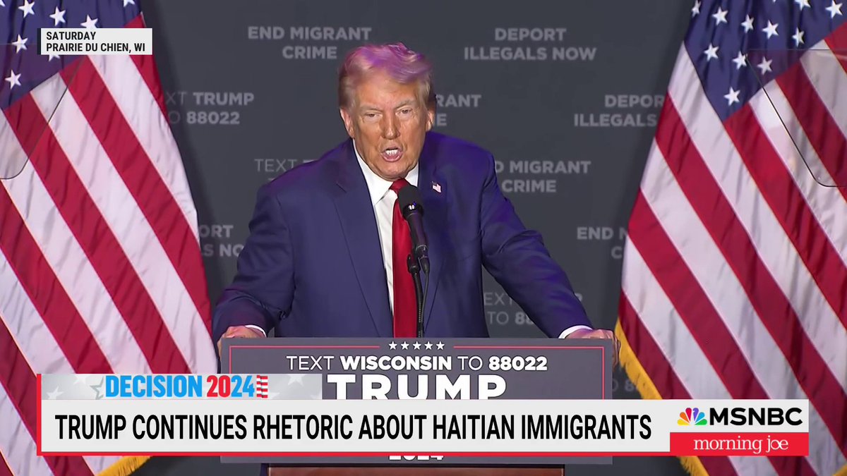 "If she were so quote 'stupid,' 'mentally impaired,' 'disabled,' why did she destroy him in a debate for 90 minutes, humiliate him, and beat him so badly that he refuses to even debate her on Fox News?" — JoeNBC reacts to Trump insulting Harris calling her a 'stupid person'