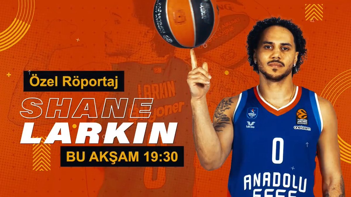 ⚪🔵 Anadolu Efes kaptanı Shane Larkin, S Sport'un konuğu oldu! 📺 Shane Larkin özel röportajı bu akşam S Sport'ta!