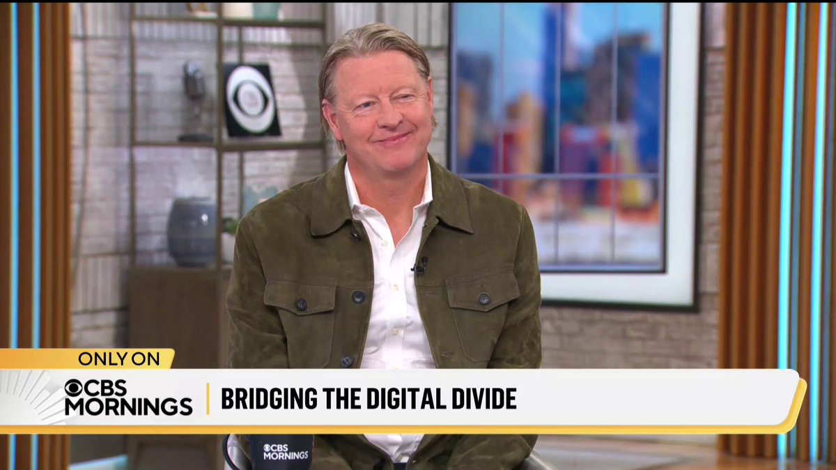 Through the Edison Alliance, Verizon CEO Hans Vestberg has helped more than 1 billion around the globe get connected to the internet: “In the 21st century, it shouldn’t matter where you’re born, where you live, where you come from to be connected.”