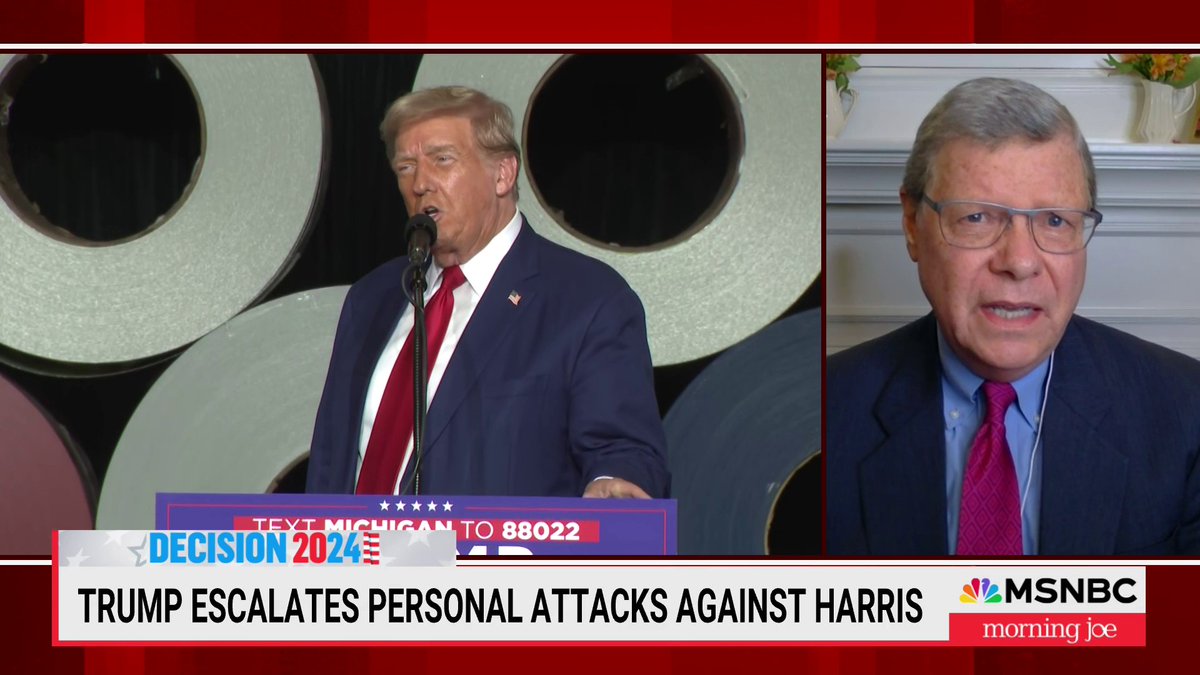 .Charlie Sykes: "Donald Trump is making the calculation that he doesn't have to talk about policy, that he doesn't have to be coherent, that he doesn't have to be decent, that all he has to do is throw out his various versions of reality and somehow that's going to be enough."