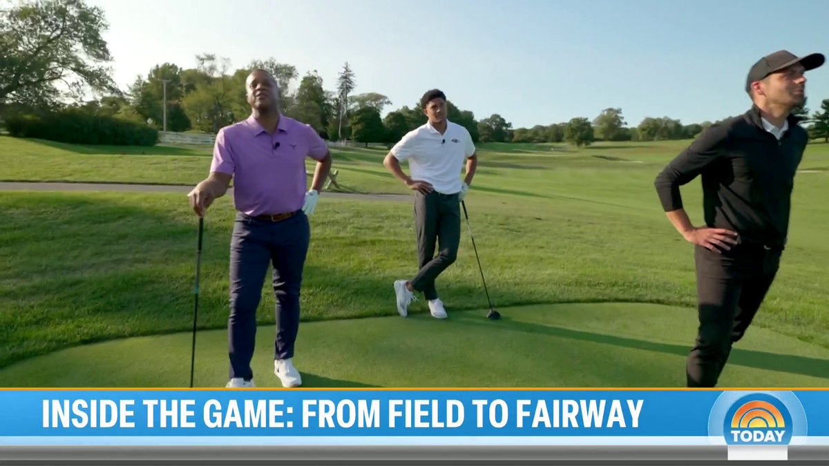 Baltimore Baltimore Ravens safety Kyle Hamilton, kicker Justin Tucker, and long-snapper Nick Moore join Craig Melvin for an outing away from the football field to the fairways to share their love for the game of golf. #RavensFlock