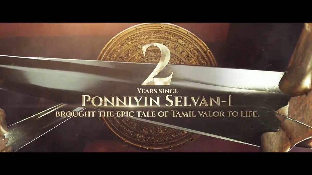 Celebrating 2 years of Ponniyin Selvan-1 ⚔️🎉 An epic tale that reignites the spirit of Tamil valor and showcases the grandeur of our heritage. 🔥 #ManiRatnam A.R.Rahman Madras Talkies Tips Films & Music TipsMusicSouth Vikram Ravi Moham Karthi #AishwaryaRaiBachchan R Sarath Kumar Trish Aishu__ #SobhitaDhulipala #Prabhu #Jayaram Prakash Raj Ravi Varman.ASC.ISC #ThotaTharrani sreekar prasad எழுத்தாளர் ஜெயமோகன் #2YearOfMegaBlockbusterPS1 #PonniyinSelvan1 #PS1 #PonniyinSelvan ⚔️