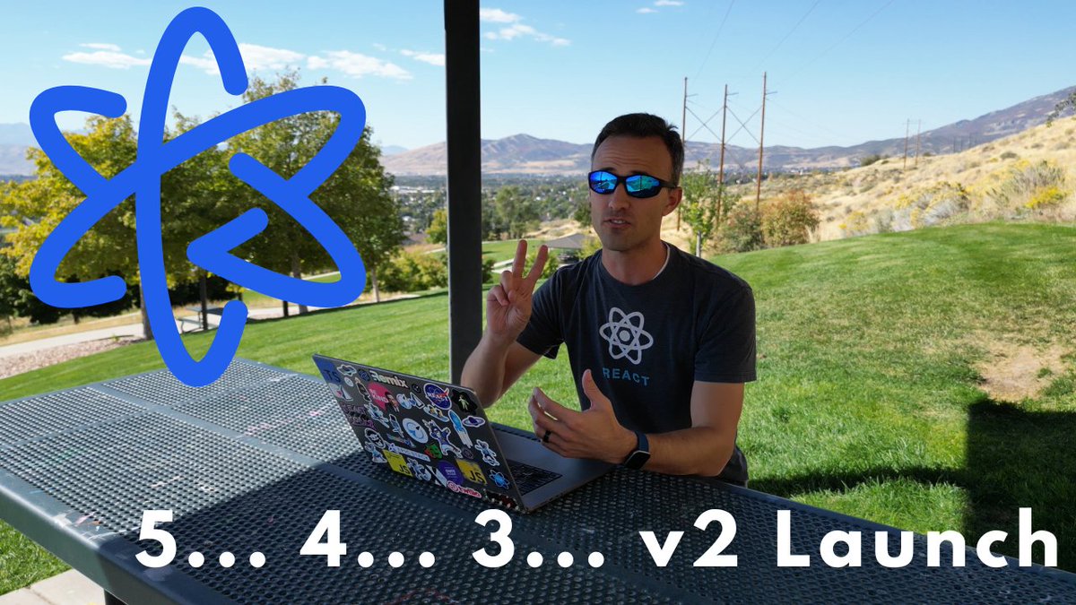 I made a โ React music video ๐ถ and I'm now on Spotify/etc with an entire album (search for "kentcdodds"). I present to you the "5... 4... 3... v2 Launch Epic React" Music Video