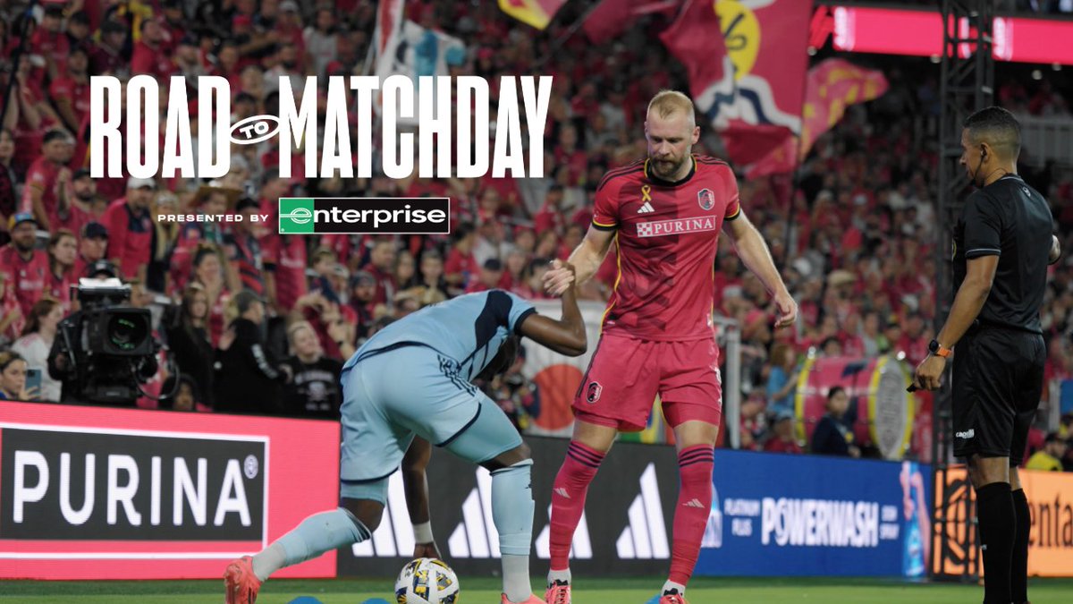 ๐๐ค๐๐ ๐ฉ๐ค ๐๐๐ฉ๐๐๐๐๐ฎ: #STLvSKC Derby Day with a generous helping of sauce ๐ซ #AllForCITY x Enterprise