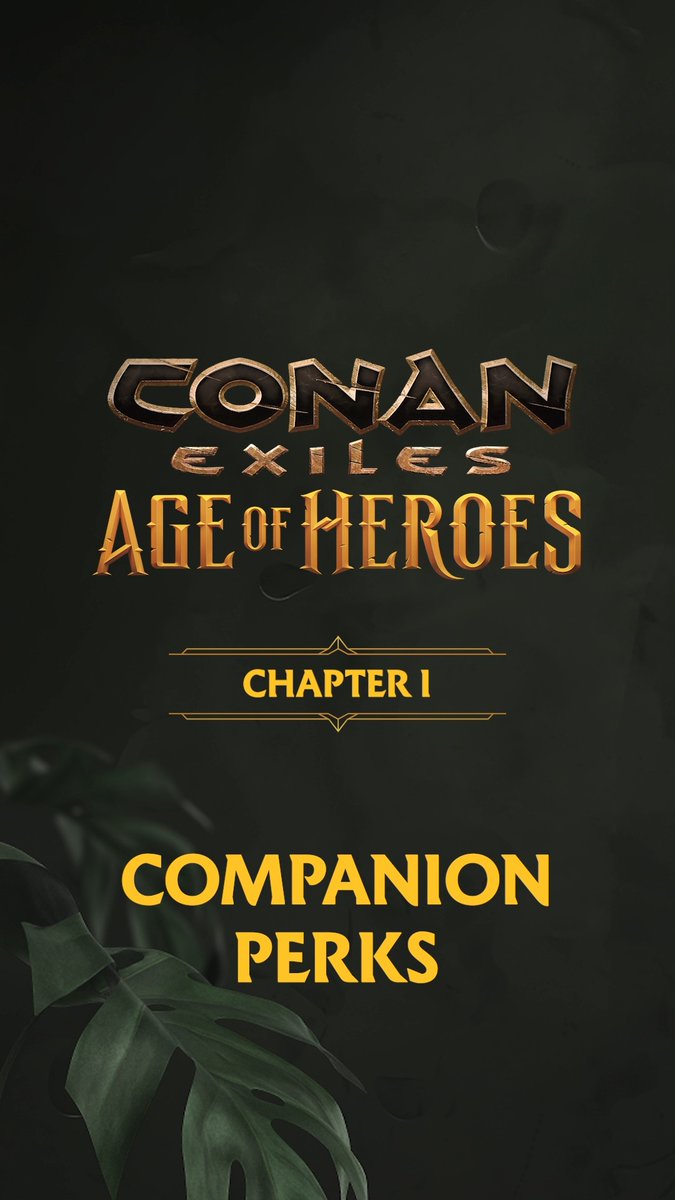 Greetings, Exiles! ⚔️ We're excited to give you a sneak peek at some of the Companions' perks. Coming in Age of Heroes!