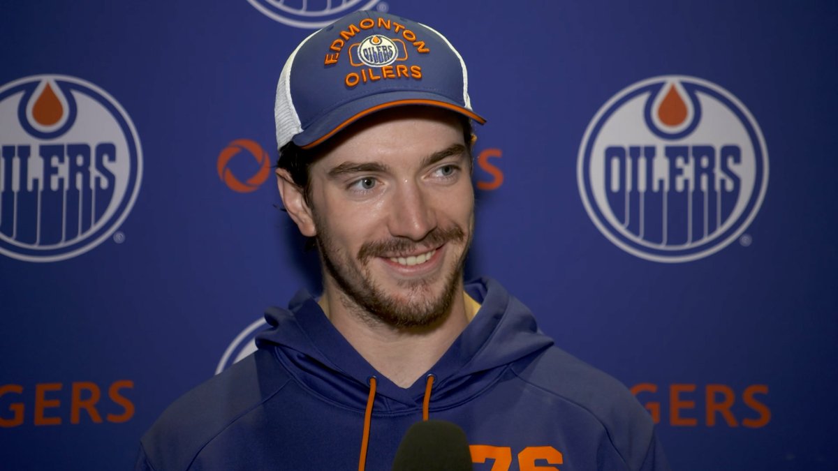 "There's definitely a different feel, where these guys are chasing 35 pounds of silver. You can feel it, it's really competitive & they want to win." Philp Kemp on how this #Oilers camp has been different compared to the previous ones. Enterprise | #LetsGoOilers