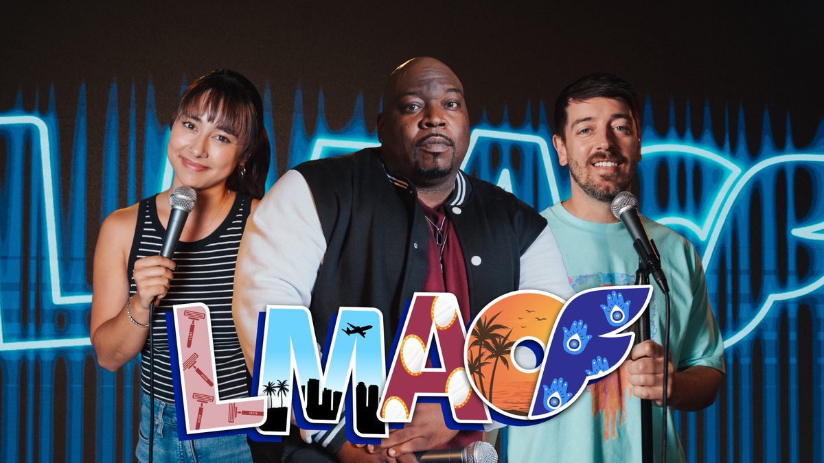 You can't hide from hilarious 🎭 Catch Stuart Laws, Freya Mallard, and Harriet Kemsley on stage at #LMAOF in Scotland! 📺 Tune in for FREE: