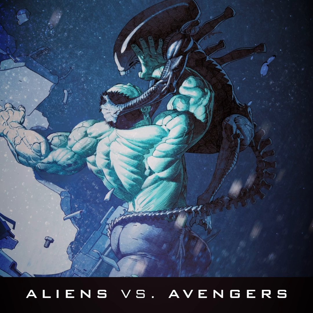 What would happen if the Avengers battled Xenomorphs and Facehuggers? 'Aliens vs. Avengers' #1 has landed at your local comic shop.