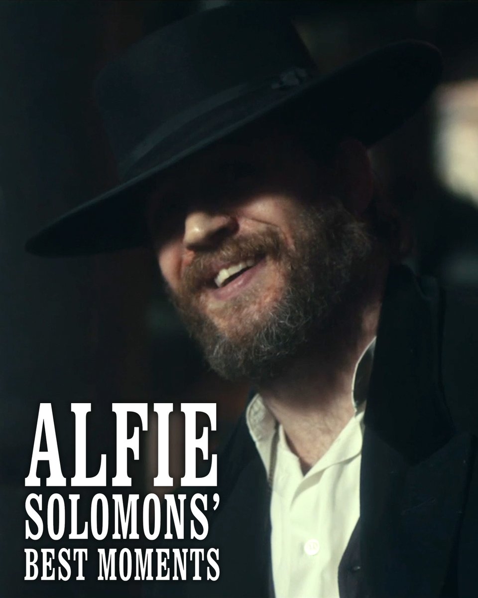 😂😂😂 Alfie Solomons. We need confirmation that Tom Hardy will be in the #PeakyBlinders movie thanks, Peaky Blinders