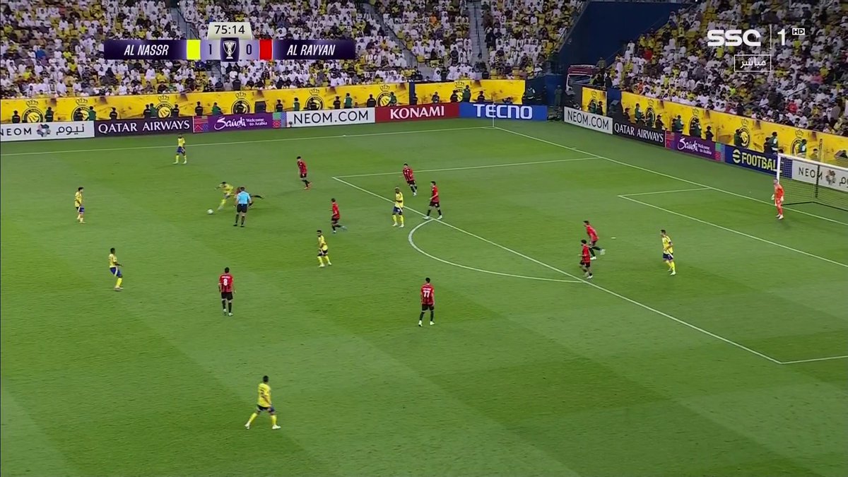 اسمعوا وصف فارس عوض على هدف رونالدو كامل قسم بالله قشعريررررة..قشعرريرررة 💛💛💛🤯🤯🤯
