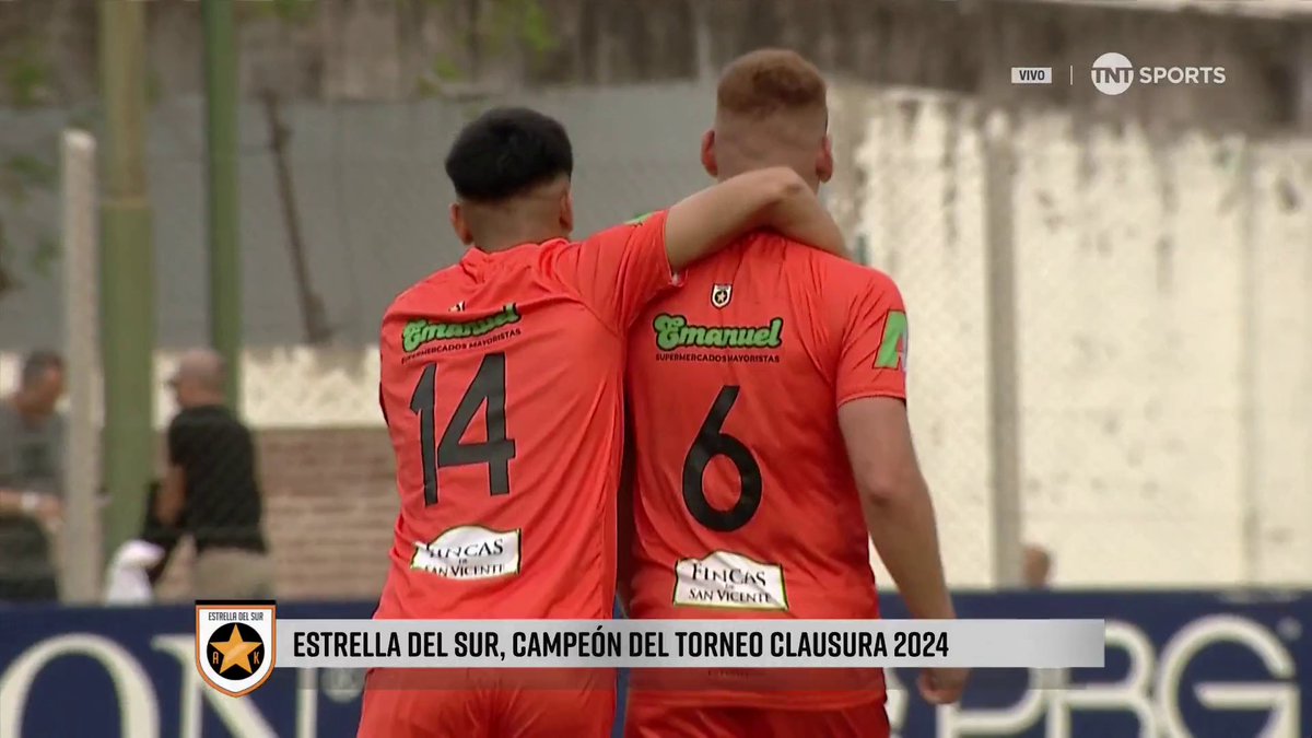 Estrella del Sur es el segundo campeón de la historia del Torneo Promocional Amateur 🏆! Derrotó 0-1 a Nautico Hacoaj y se quedó con el Clausura a 2 fechas del final del certamen. Logró el ascenso a la Primera C Metropolitana.