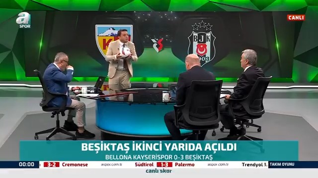 🎙️ Okan Koç: Futbol topunu artık hakemler oynuyor, bırakın artık futbolu oyuncular oynasın. Her maç ön plana hakemler çıkıyor. #KYSvBJK