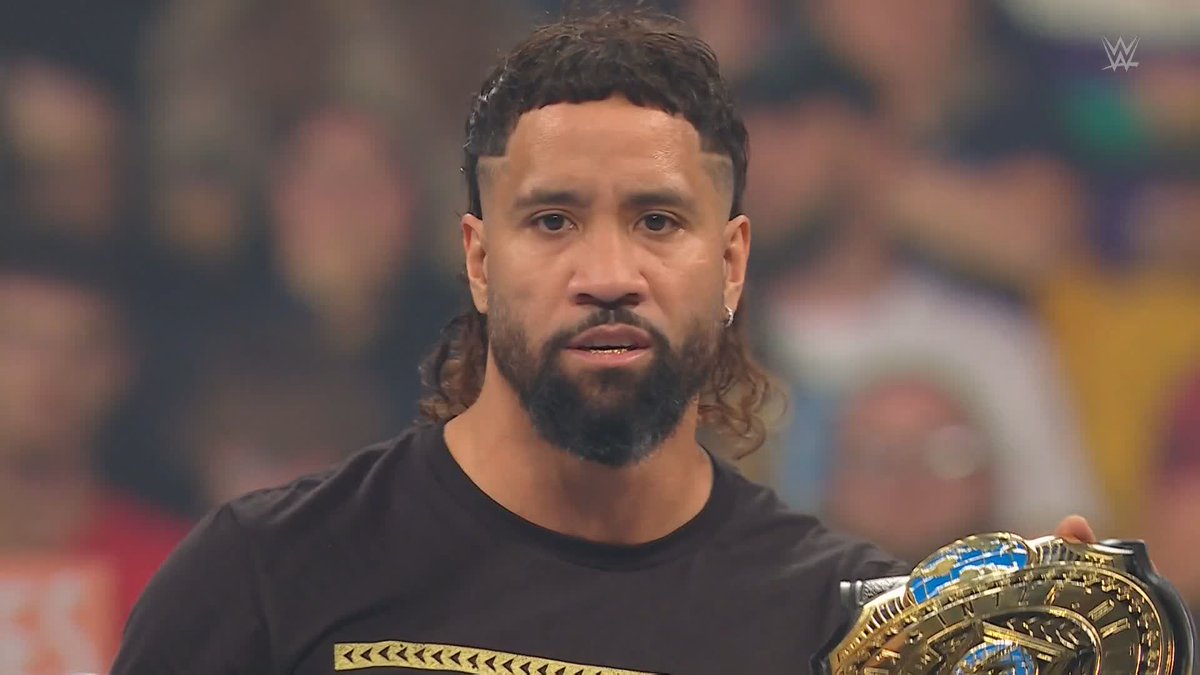 "I got it, and Mama we did it!" Yes you did, Jey! 🙌 #WWERaw