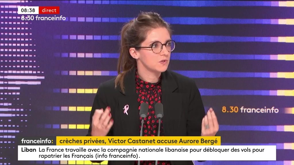 🔴 Crèches privées ➡️ "En aucun cas je n’ai menti dans une commission d'enquête. En aucun cas je ne me suis parjurée dans une commission d'enquête”, affirme Aurore Bergé.