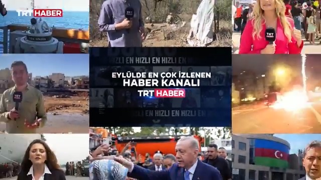 🥇TRT Haber 6 yıldır zirvede. TRT Haber, eylül ayında da en çok izlenen haber kanalı oldu.