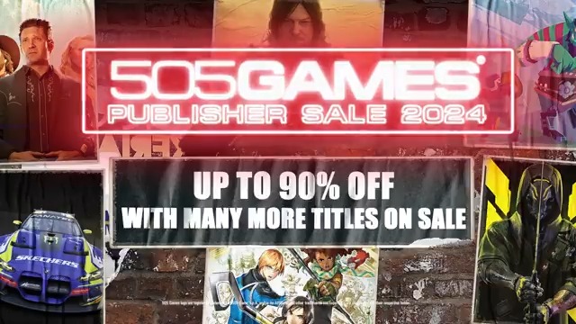 🚨 The #505PublisherSale ends SOON! 🚨 📦 DEATH STRANDING DIRECTOR'S CUT -50% 🌴 Crime Boss: Rockay City -30% 💫 Bloodstained: Ritual of the Night -75% ⚔️ Ghostrunner Game Bundle -68% 🏁 Assetto Corsa Bundle -77% 🔻 Control Ultimate Edition -80% 🔗