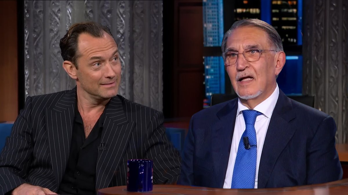 Jude Law e l'ospite a sorpresa! - in esclusiva per Striscia la notizia