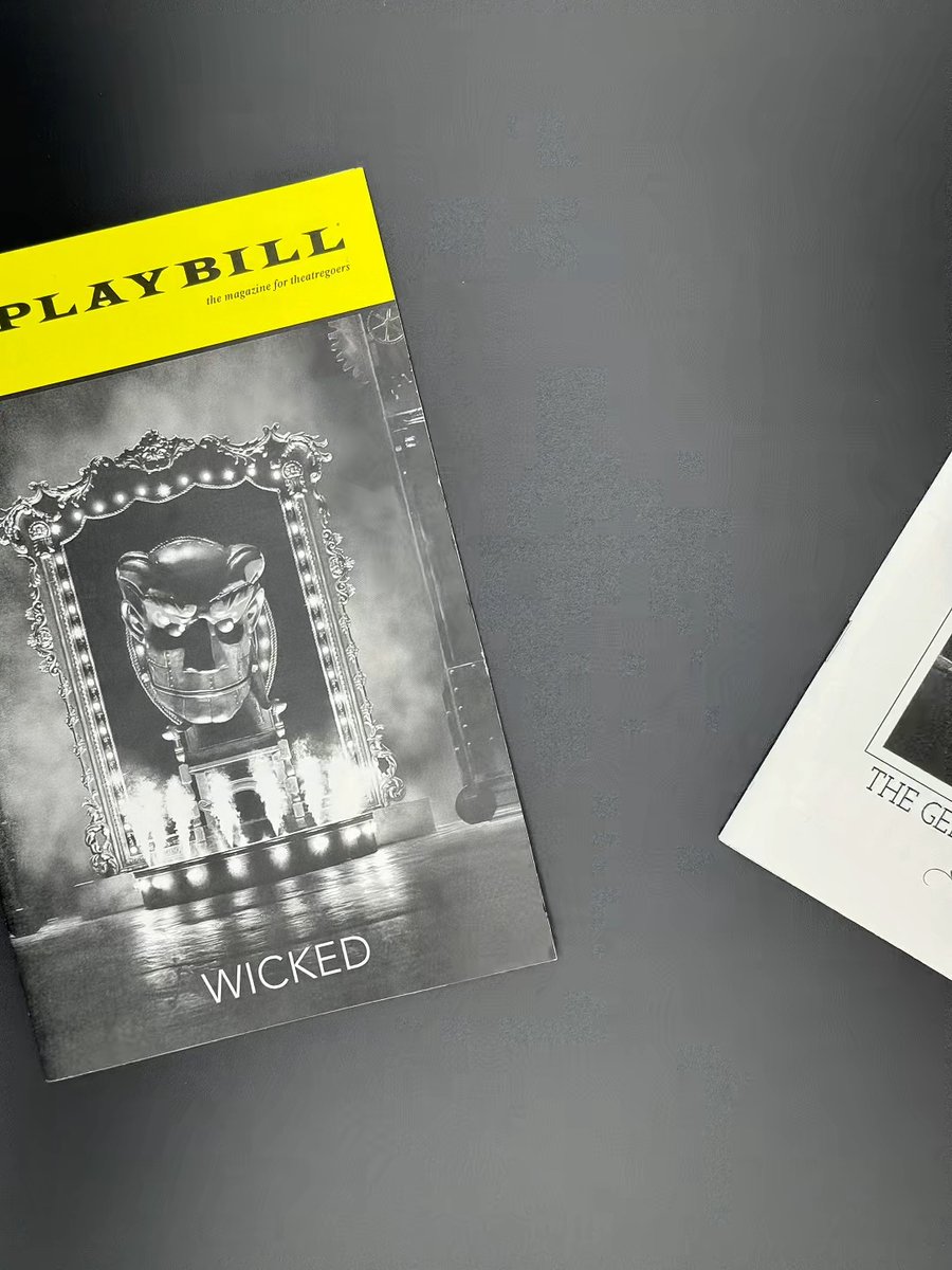 Good news, Ozians! We're festivating #Playbill140 with four exclusive #WICKED Playbill Legacy Covers! Collect them this month at the Gershwin Theatre. 🫧🧹 Happy Anniversary, Playbill! ✨