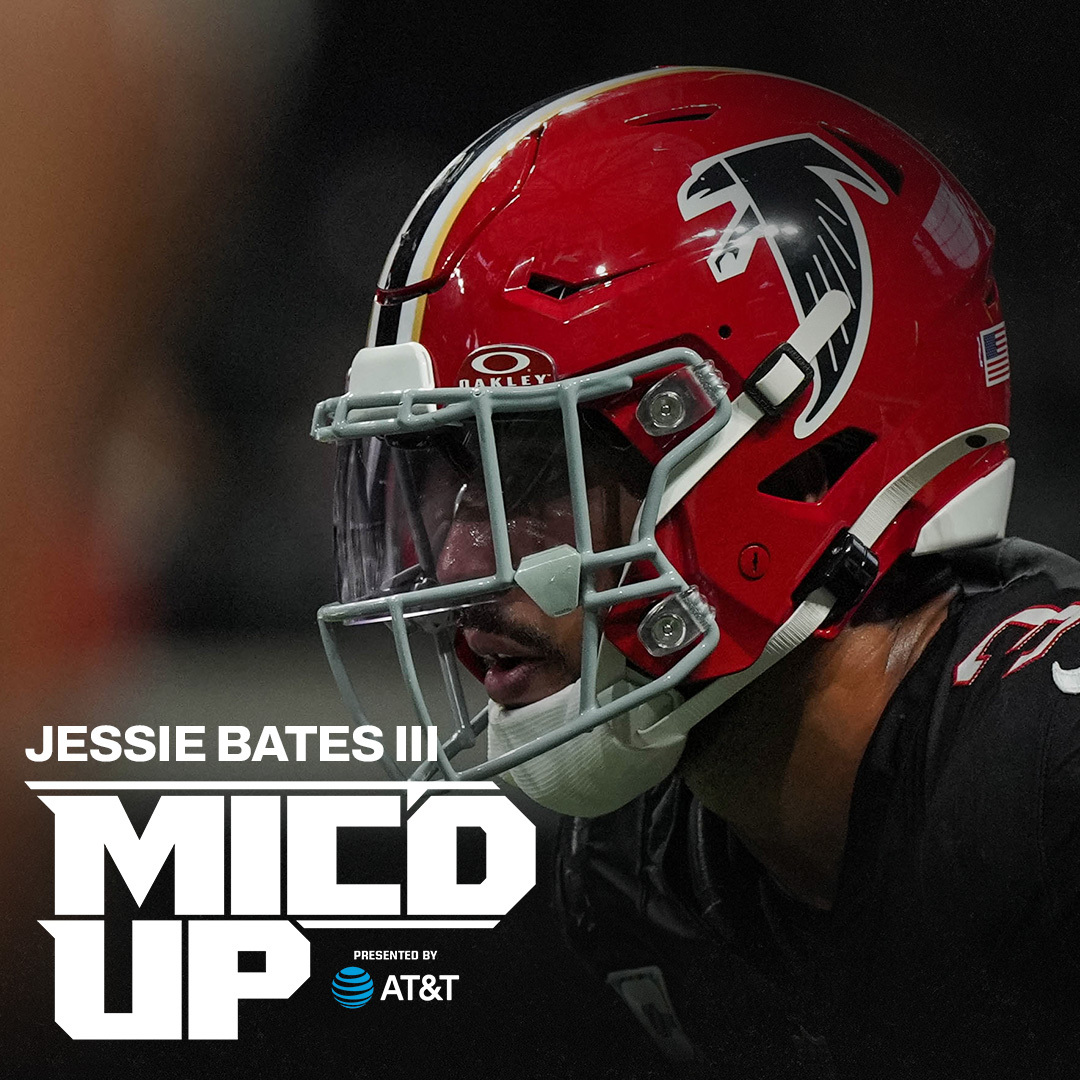 Hype us up, Jessie Bates III! 🎙️