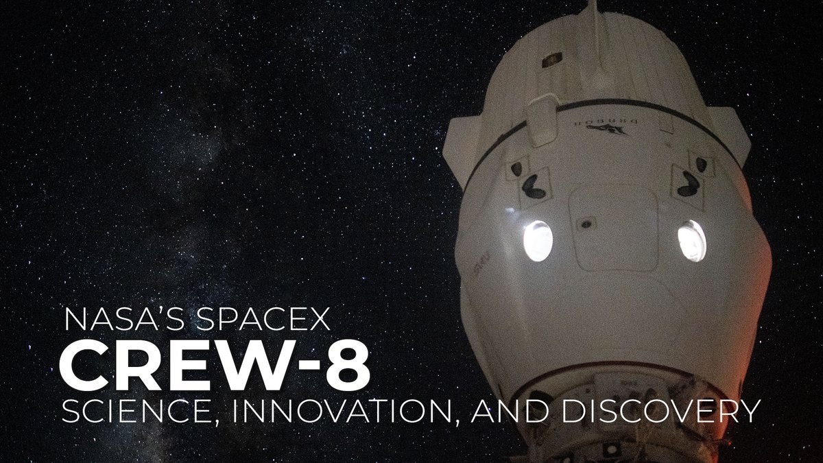 That’s a wrap! 🎬 #Crew8 is finishing up research aboard International Space Station. Growing protein crystals, deploying satellites, and studying microbes were all accomplished during their stay. Check out the research they conducted: