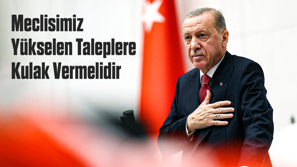 Kanunları uyguladıkları ya da kanunların sınırları içinde kaldıkları için hiç kimse yargı camiamızı yıpratmaya, mahkemelerimizi baskı altına almaya kalkışmamalıdır. Yargı mensuplarımız ile Türk milleti adına karar veren mahkemelerimizin tehdit edilmesine müsaade etmemeliyiz.