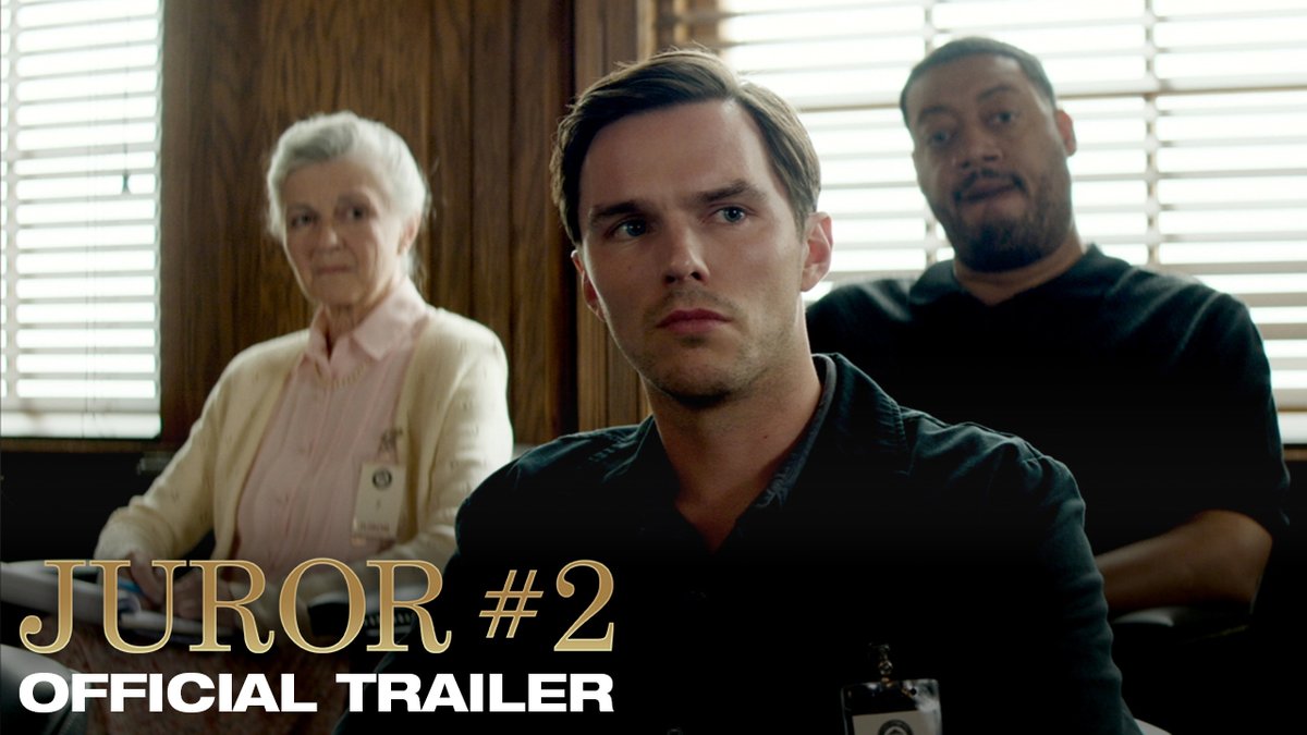 From legendary filmmaker Clint Eastwood, comes Juror #2. Only in Theaters November 1. Get tickets now. #Juror2Movie
