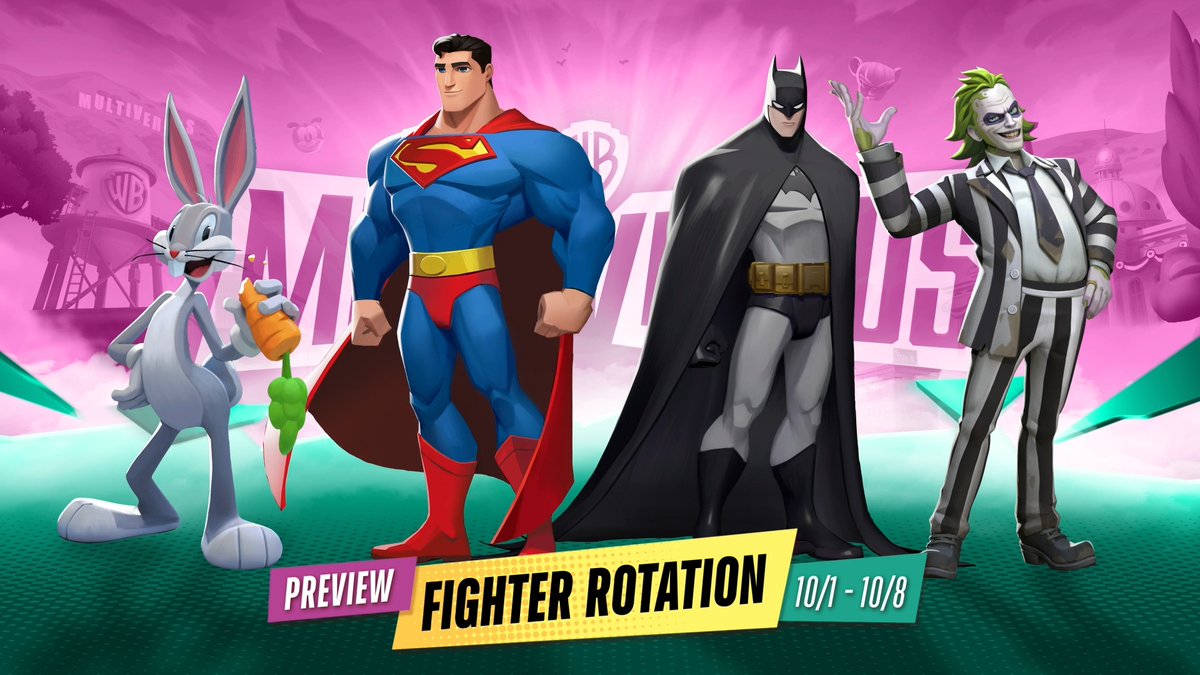 Elite Halloween costume ideas or this week’s #MultiVersus Preview Fighter Rotation. Why not both? 🤷