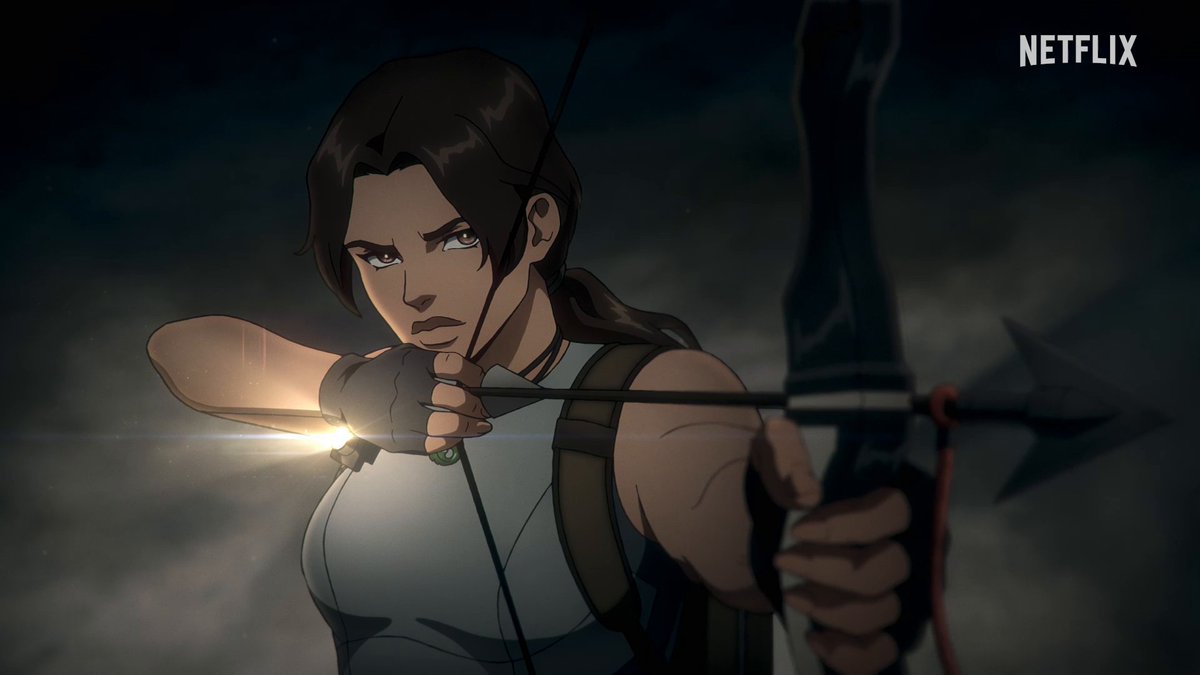 ✔️ bow ✔️ pickaxe ✔️ Jonah. TOMB RAIDER: THE LEGEND OF LARA CROFT comes out October 10!