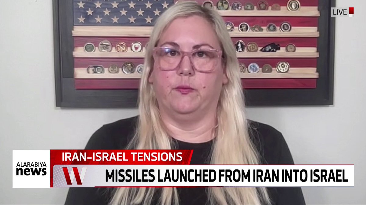 Fmr. Assistant Defense Secretary for the Middle East Simone Ledeen says that #Iran's ballistic missile attack on #Israel marks a full-fledged war, highlighting the failure of the Biden-Harris administration's foreign policy, which she described as appeasement toward Iran. #WNews