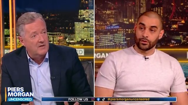"Have you watched the Hamas footage?" Piers Morgan disputes Lowkey's claim that there "was so much fake news and lies" about what happened on October 7. Watch in full: 📺 Lowkey | Piers Morgan